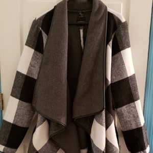 Lane Bryant Fleece Wrap Cardigan